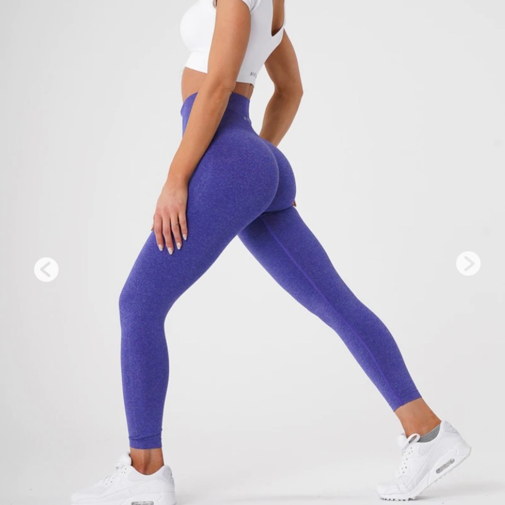 NVGTN Electric Blue NV Seamless Leggings Size M